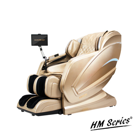 Kahuna HM-Kappa Gold Massage Chair – Premium 4D Rollers, SL-Track, Luxury Gold Edition